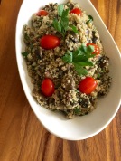 Mushroom quinoa